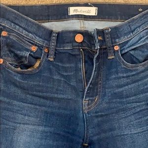 Madewell high rise skinny jean !